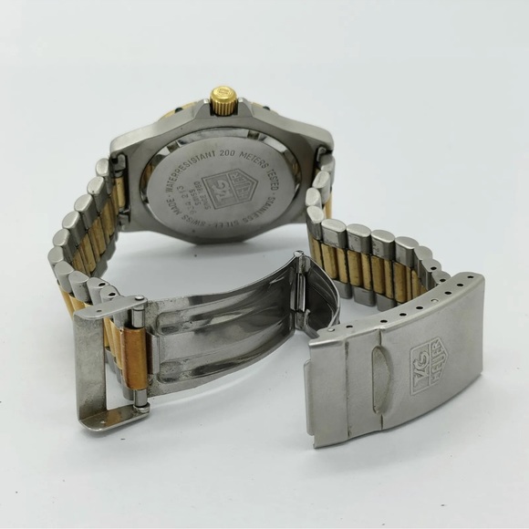 Tag Heuer Watch  934213 3000 series professional 200m 34mm Men's Silver - Picture 8 of 11